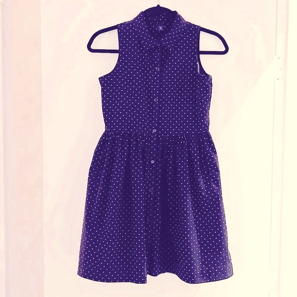 Girls polka dot dress
